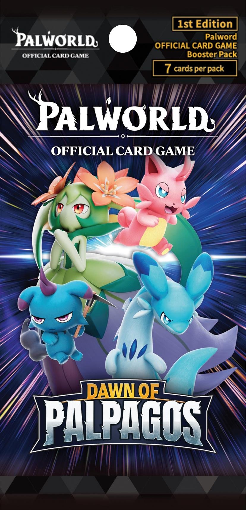 Sobre de Palworld Card Game: Dawn of Palpagos